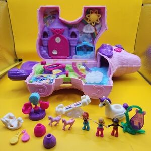 Polly Pocket Piñata Party Unicorn Dolls & Accessories Set